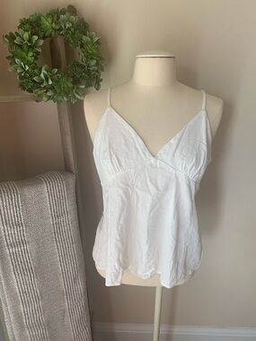 A New Day linen sleeveless top